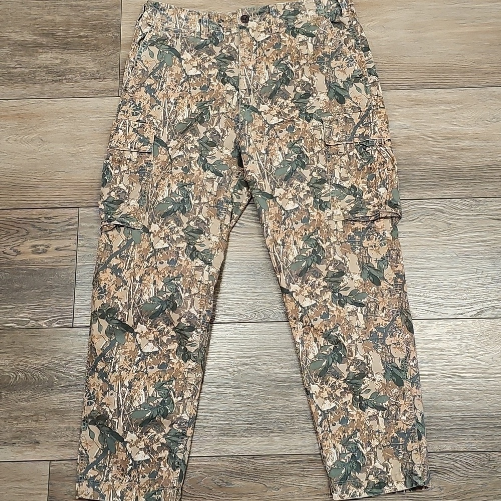 Camouflage, Cargo, Men's, Unisex, Flex, Pants, Festival, Work, Casual, Outdoors